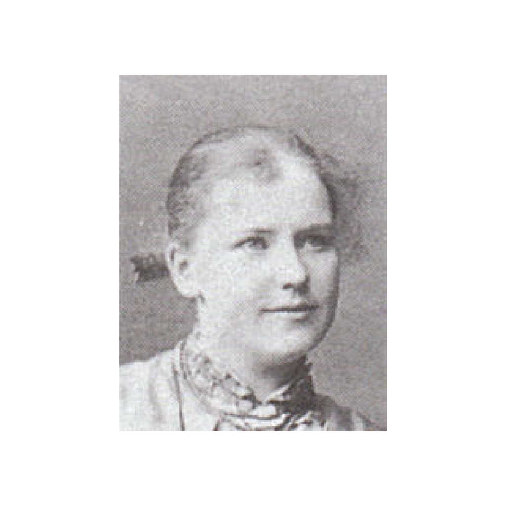 Agnes Bluhm im Jahr 1886